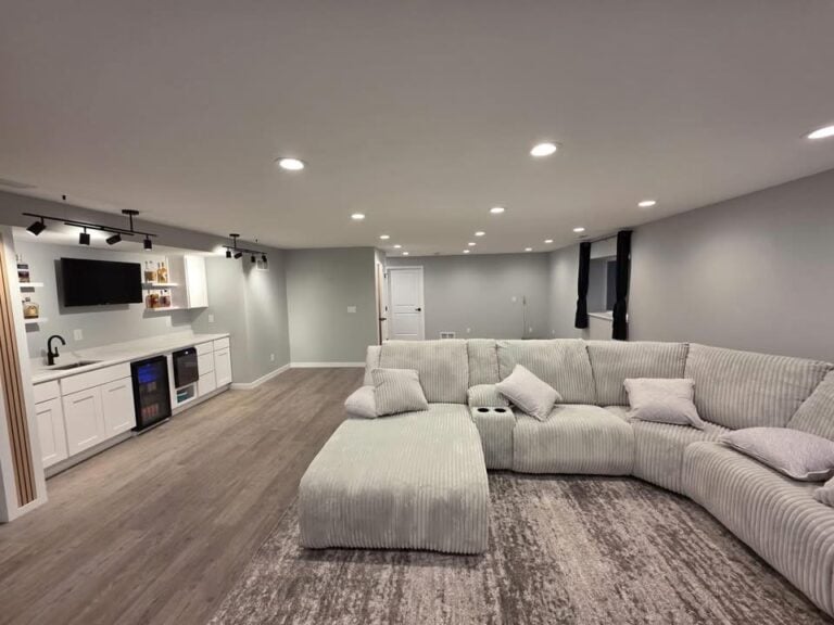Basement Remodeling Project in Marion